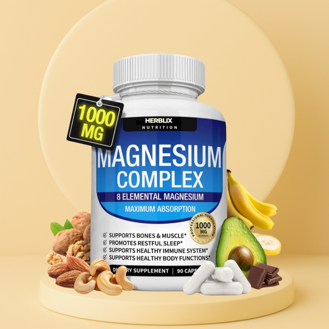 Complejo de magnesio 8 en 1 Herblix™