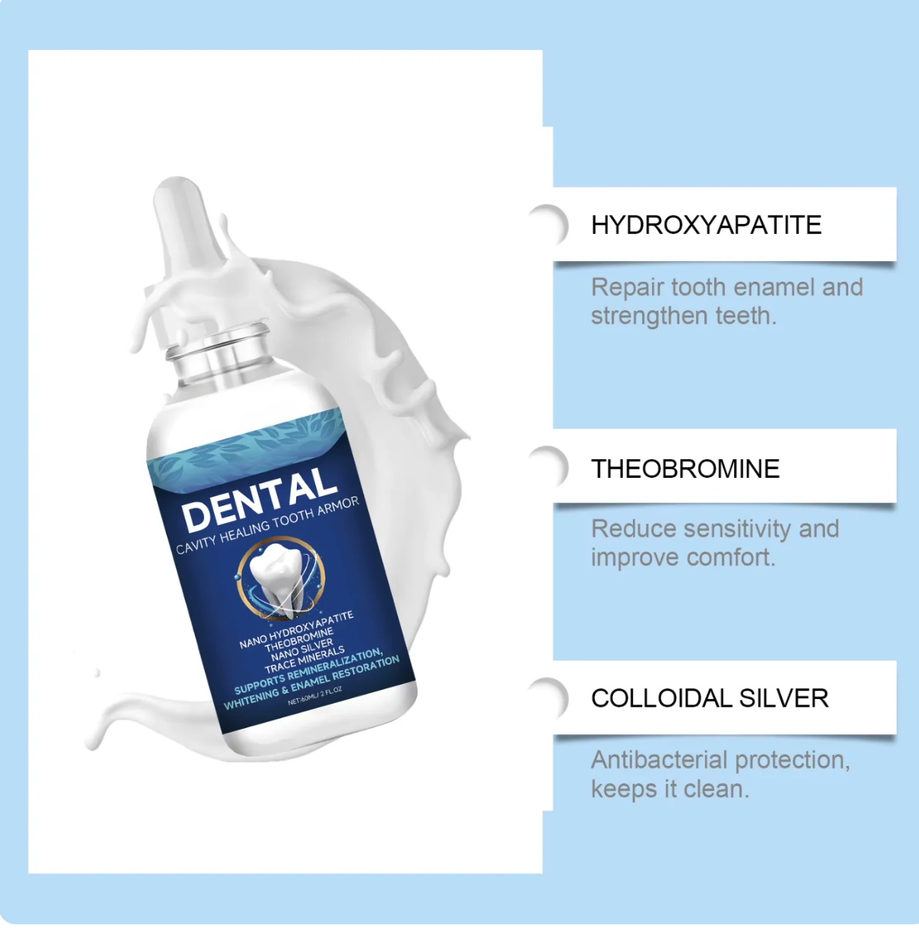 Armadura dental Herblix™ Dentite