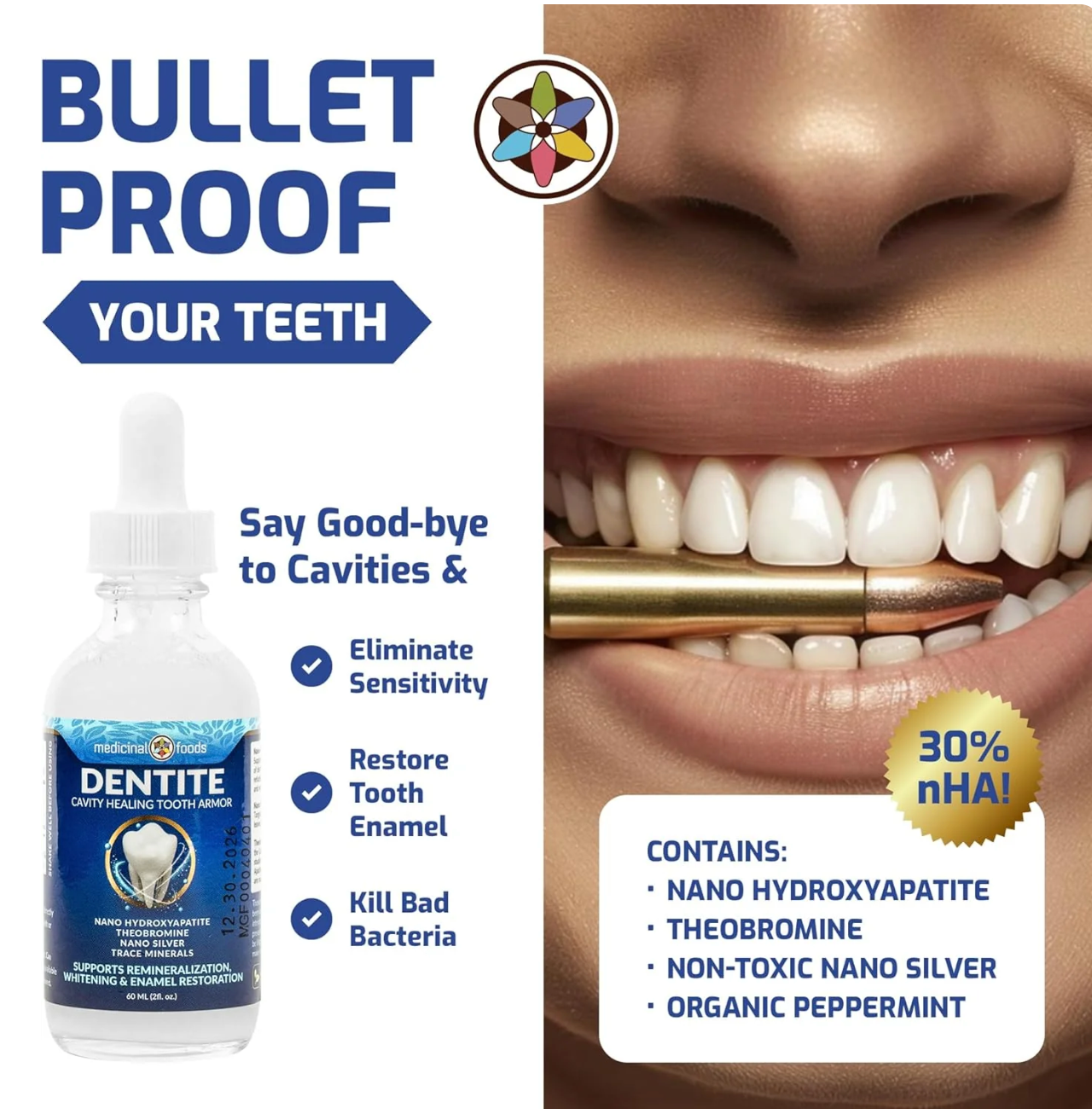 Armadura dental Herblix™ Dentite