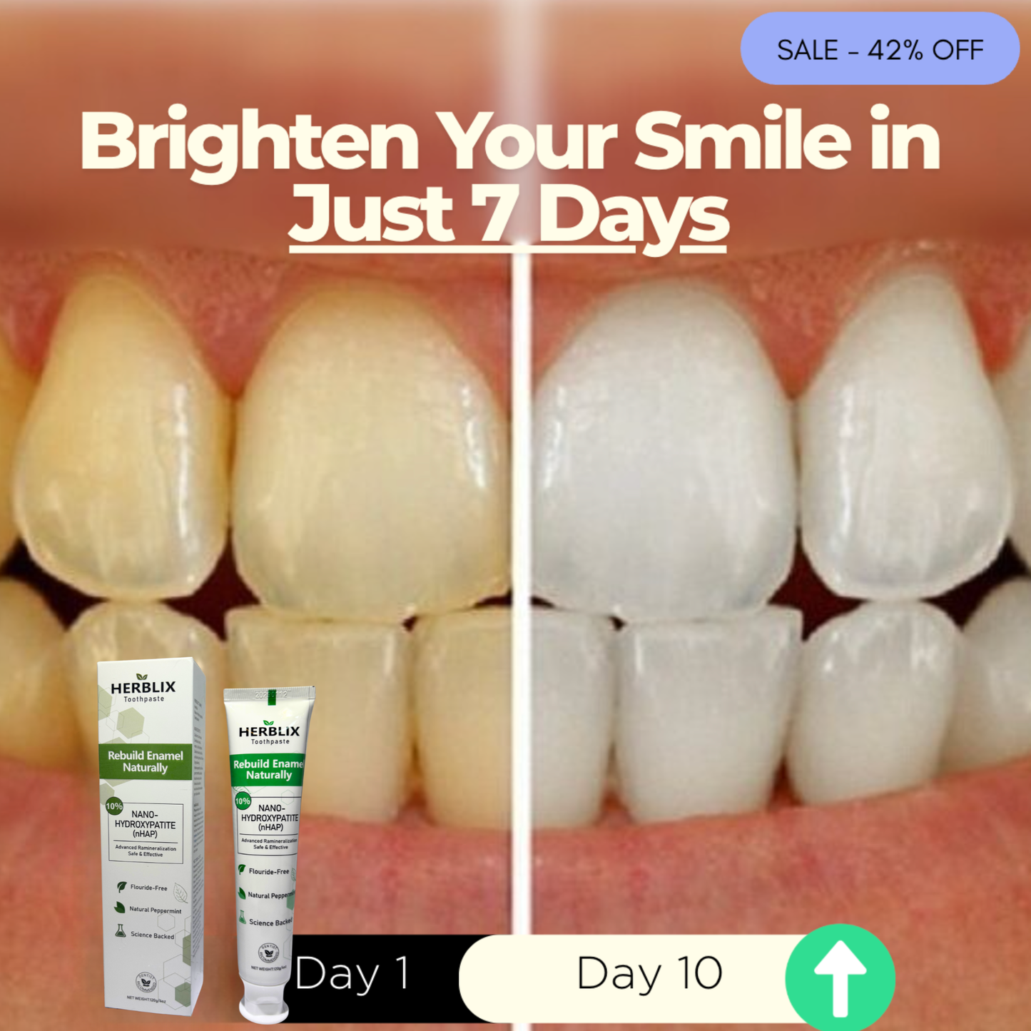 Pasta dental con hidroxiapatita sin flúor Herblix™