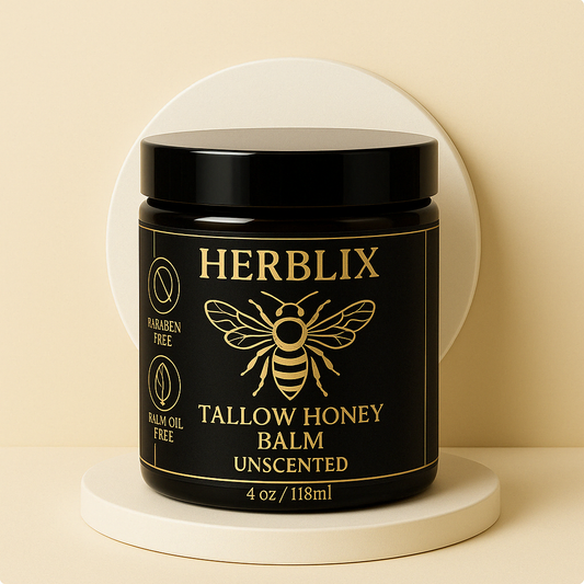 Bálsamo de sebo de res Herblix™ con miel de Manuka