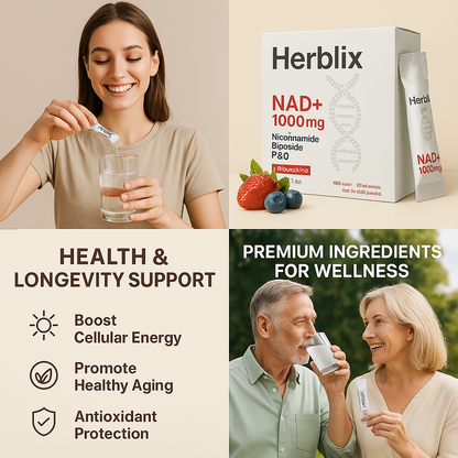 Herblix™ NAD+ líquido de alta pureza