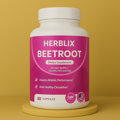 Cápsulas de remolacha orgánica Herblix™