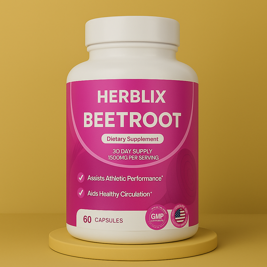 Cápsulas de remolacha orgánica Herblix™