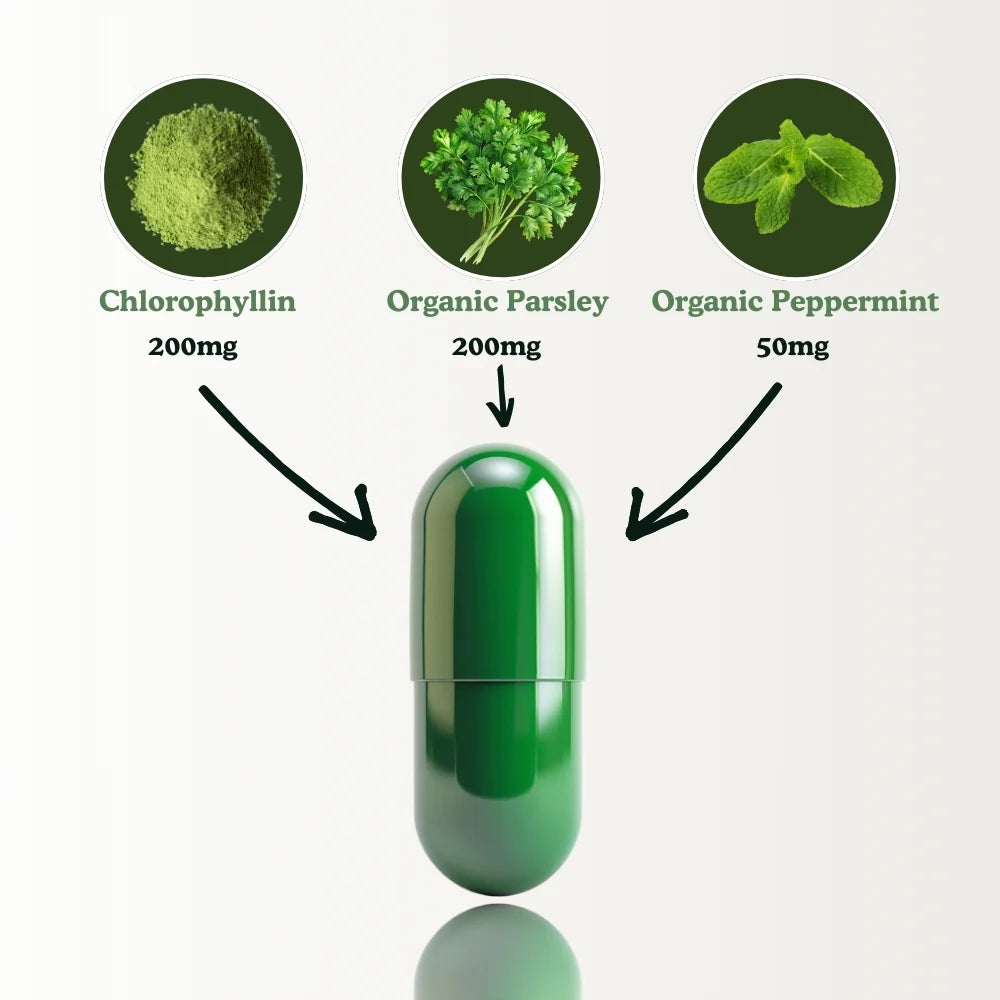 Desodorante Herblix™ con clorofila: desintoxicante y antiolores