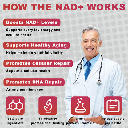 Herblix™ NAD+ líquido de alta pureza