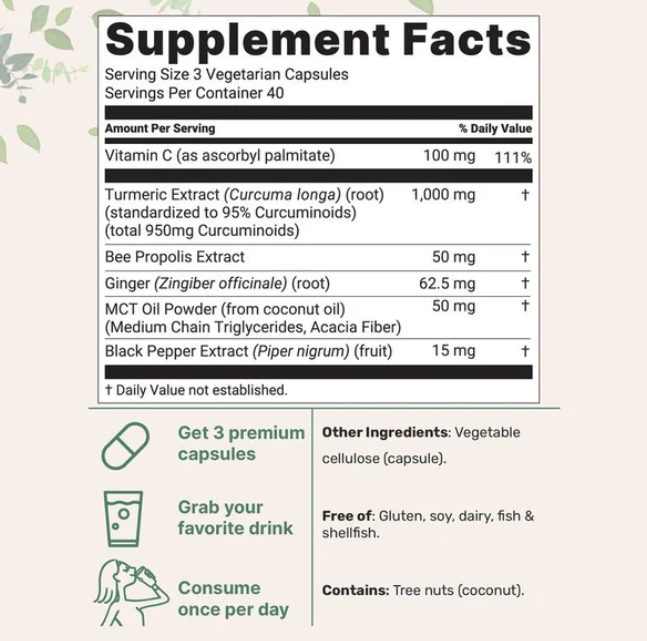 Herblix™ Cúrcuma Curcumina 95