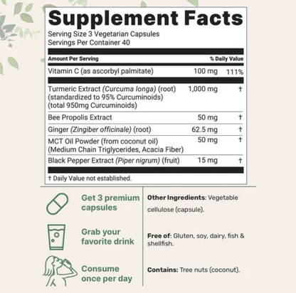 Herblix™ Cúrcuma Curcumina 95